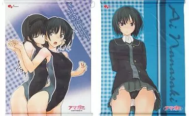 森島はるか＆七咲逢/ B2タペストリーセット2本組 アマガミ TCG-マット】アマガミSS＋plus 描き下ろし 中多紗江&七咲 逢&森島