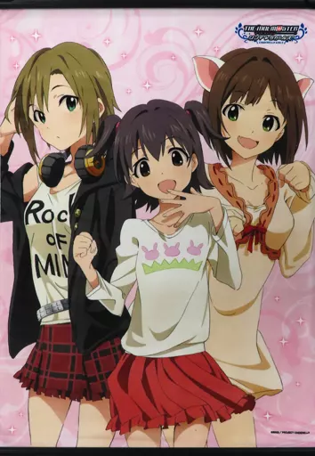 赤城みりあ＆多田李衣菜＆前川みく B2なでなでタペストリー 「アイドルマスターシンデレラガールズ」 AnimeJapan 2015＆通販限定