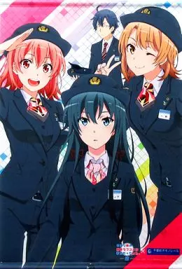 駿河屋 -<中古>比企谷八幡＆雪ノ下雪乃＆由比ヶ浜結衣＆一色いろは B2 