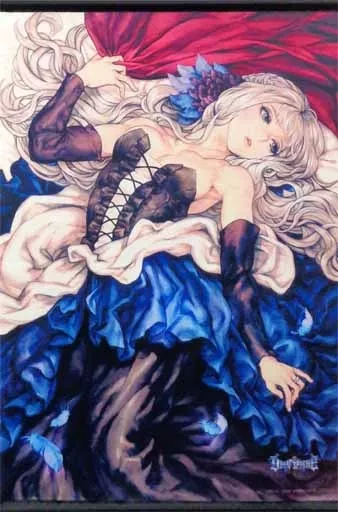 グウェンドリン 描き下ろしB2 「PS4/PS3/PS Vitaソフト オーディンスフィア レイヴスラシル」 ソフマップ予約特典
