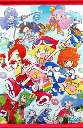オリジナルA3タペストリー 「DVD 舞台 ぷよぷよオンステージ」 セガストア限定特典_image