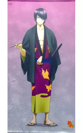 銀魂　高杉　ほぼ等身大タペストリー　アニプレックス　全巻購入特典 駿河屋 -<中古>高杉晋助 ほぼ等身大タペストリー 「銀魂 Blu-ray Box