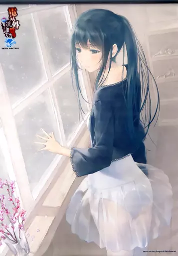 白羽蘇芳 B2射ペストリー(タペストリー) 「FLOWERS」 秋葉原電気外祭り 2013 WINTER in 新宿グッズ