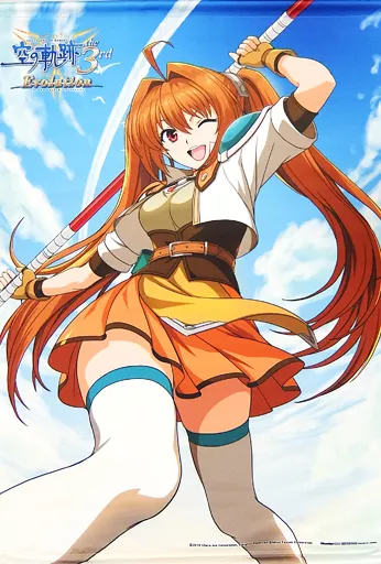 【ゲーム特典】空の軌跡 Evolution　女性キャラ 水着 タペストリー ファルコムショップ | 空の軌跡 B2タペストリー
