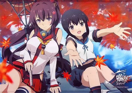 駿河屋 -<中古>B.吹雪＆大和 B3タペストリー 「劇場版 艦隊これ