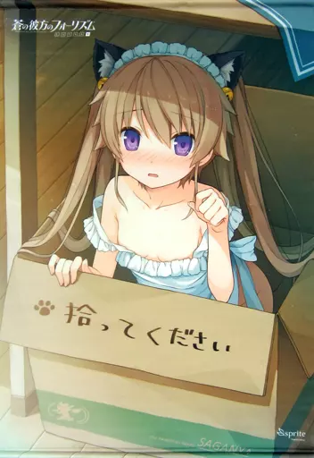 駿河屋 -<中古>有坂真白 描き下ろしB2タペストリー 「PCソフト 蒼の 