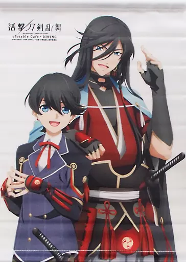 タペストリー　和泉守兼定＆堀川国広 A3タペストリー 「活撃 刀剣乱舞×ufotable cafe 本編 第1期」