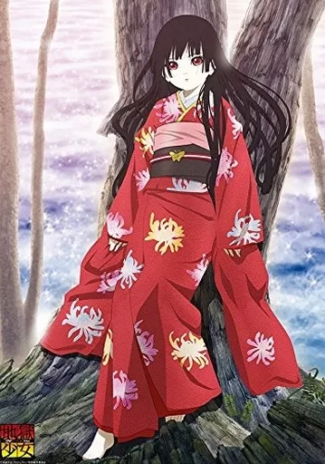 地獄少女宵伽 選べるB2タペストリー【壱】 閻魔あい 地獄少女 宵伽 B2タペストリー 描き下ろし【閻魔あい】 (キャラクター