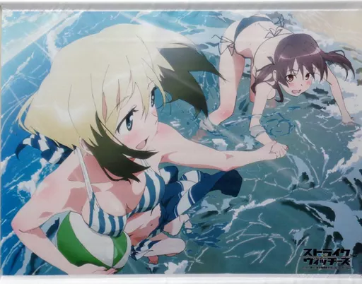 エーリカ&バルクホルン B2 「ストライクウィッチーズ Blu-ray BOX スタンダードエディション」 キャラアニ購入特典_image
