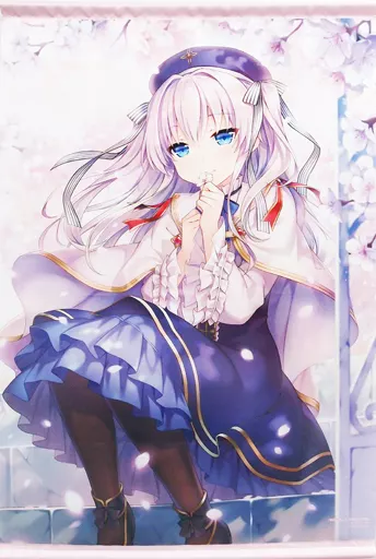 タペストリー　[単品] セリア=クレール 描き下ろしB2タペストリー 「ライトノベル 精霊幻想記 -夜明けの輪舞曲- 第7巻 メロンブックス限定版」 同梱特典