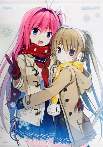 駿河屋 -<中古>[単品] 明日香＆真白 B2タペストリー 「C93 蒼の彼方の 