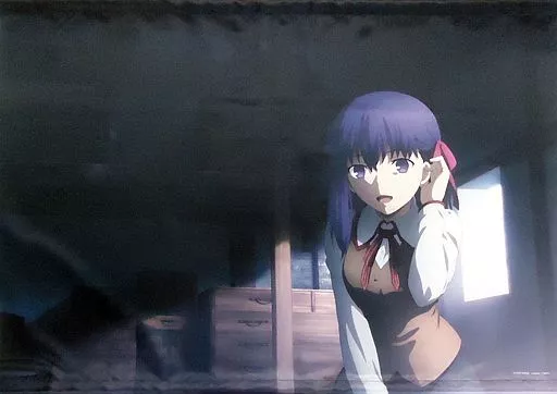 Amazon.co.jp: Fate stay night HF 黒桜 B1横型 タペストリー