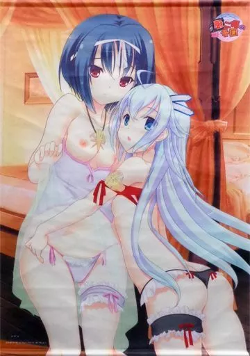 ステラ・セルテート&厨二姫 描き下ろしB2 「PCソフト 厨二姫の帝国」 ソフマップ予約特典_image