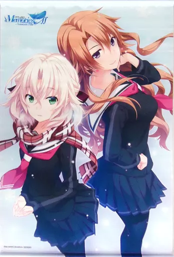 メモリーズオフ　タペストリー　2つ　嘉神川ノエル 駿河屋 -<中古>嘉神川ノエル＆志麻寿奈桜 描き下ろしB2タペストリー