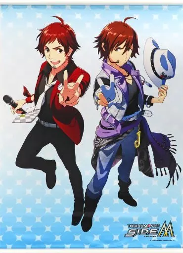 天道輝＆天ヶ瀬冬馬 B2タペストリー 「アイドルマスター SideM」