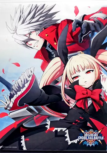 ラグナ&レイチェル 描き下ろしB2 「PS4/Switchソフト BLAZBLUE CROSS TAG BATTLE 限定版」 ソフマップ購入特典