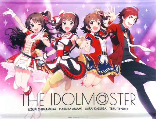 春香＆未来＆卯月＆天道 B2タペストリー 「アイドルマスター」