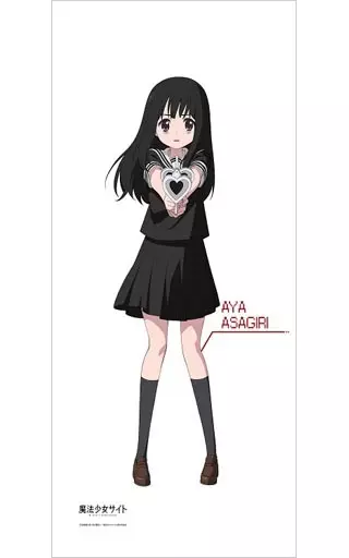 魔法少女サイト　タペストリー グッズ-タペストリー】魔法少女サイト B2タペストリーA[朝霧 彩・奴村