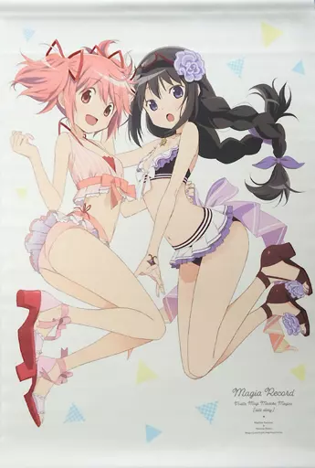 タペストリー　鹿目まどか＆暁美ほむら(水着ver.) A1タペストリー 「マギアレコード 魔法少女まどか☆マギカ外伝」
