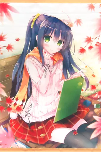 秋を描いて(ひさまくまこ) B2 「軸中心祭2015ぷち」_image