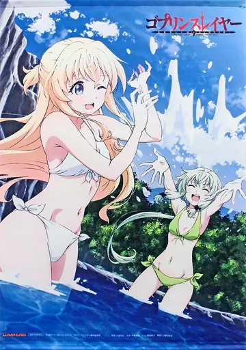 ゴブリンスレイヤー b2 タペストリー 全巻購入特典 ゲーマーズ 駿河屋 -<中古>女神官＆妖精弓手 B2タペストリー 「Blu-ray/DVD