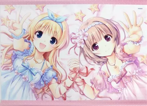 駿河屋 -<中古>鈴木佳奈＆鴇田奏海 ご褒美は私 B2Wスエード 
