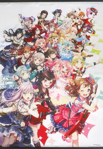 バンドリ ガルスタ祭タペストリー 駿河屋 -<中古>集合 B1特大タペストリー 「BanG Dream! ガールズバンド