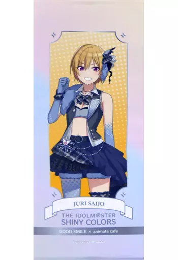 アイドルマスターシャイニーカラーズ 店内装飾タペストリー 縮小版 西城樹里 駿河屋 -<中古>西城樹里 店内装飾タペストリー 縮小版