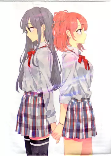 雪ノ下雪乃＆由比ヶ浜結衣(制服) B1 「ぽんかん8 やはり俺の青春ラブコメはまちがっている。展」 とらのあな限定