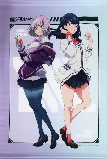 タペストリー　宝多六花＆新条アカネ 描き下ろしB2タペストリー 「SSSS.GRIDMAN」 アニまるっ!限定