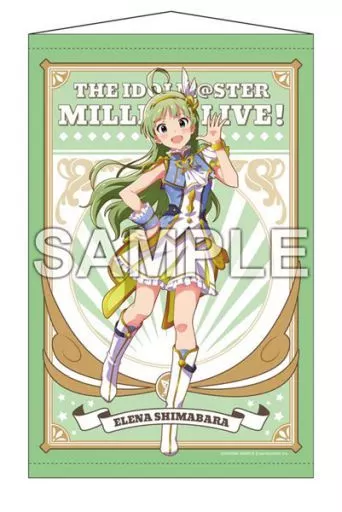 島原エレナ(ルミエール・パピヨンver.) B2タペストリー 「アイドルマスター ミリオンライブ!」