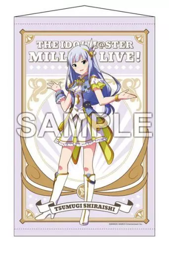 白石紬(ルミエール・パピヨンver.) B2タペストリー 「アイドルマスター ミリオンライブ!」