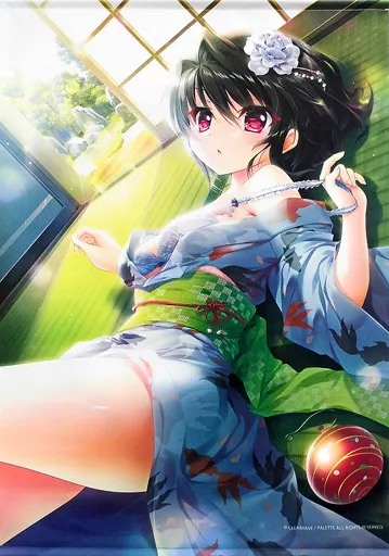 結城希亜　浴衣　タペストリー Amazon.co.jp: 9-nine- 結城希亜 浴衣 B2タペストリー : おもちゃ