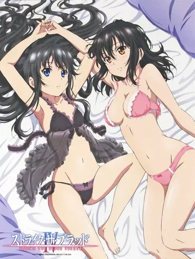 姫柊雪菜&南宮那月 WスウェードB2 「ストライク・ザ・ブラッドIV」 C98グッズ_image