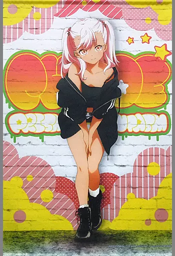 タペストリー　クロエ・フォン・アインツベルン 描き下ろしB2タペストリー 「劇場版 Fate/kaleid liner Prisma Illya プリズマ☆ファンタズム」 新劇場版制作記念ポップアップショップ IN 渋谷マルイグッズ