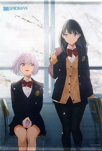 タペストリー　新条アカネ＆宝多六花 B2タペストリー 「SSSS.GRIDMAN ヒロインアーカイブ展」