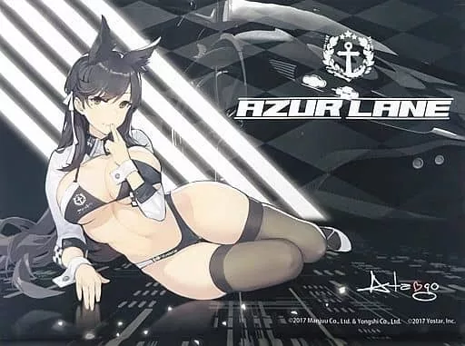 タペストリー　愛宕 B2レースクイーンタペストリー(再販版) 「アズールレーン Azurlane 1st Anniversary」 C98グッズ