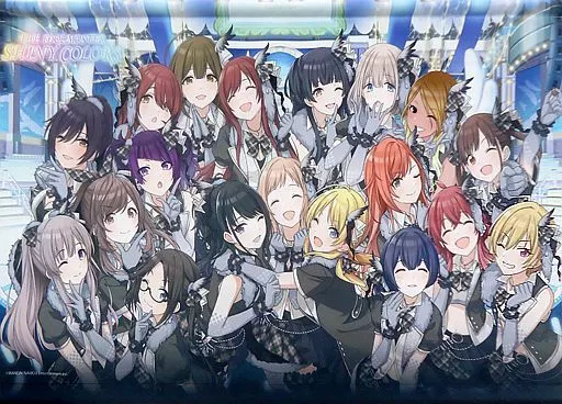 オーバーキャストモノクローム B2タペストリー「アイドルマスター シャイニーカラーズ」