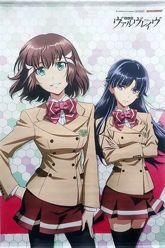 VVV流木野サキアニメキャラクター タペストリー 駿河屋 -<中古>指南ショーコ＆流木野サキ B2タペストリー 「革命機