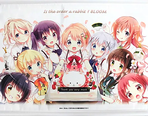 集合 B2(ティッピーケーキ) 「ご注文はうさぎですか? BLOOM×ご注文はOIOIですか? in マルイ」
