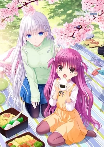 しろは＆うみ　B2タペストリー Summer Pockets REFLECTION BLUE]B2タペストリー（鳴瀬しろは&加藤うみ