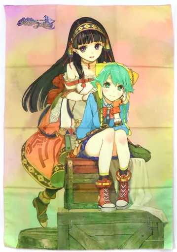 シャルロッテ&シャリステラ マイクロファイバーマルチクロス 「シャリーのアトリエ ~黄昏の海の錬金術士~ アートワークス 限定セット」 同梱特典_image