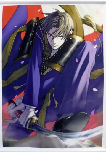 タペストリー　へし切長谷部 二周年記念祝画B2タペストリー 「刀剣乱舞-ONLINE-」