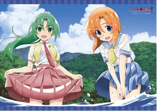 竜宮レナ＆園崎魅音 B2 「ひぐらしのなく頃に 業」