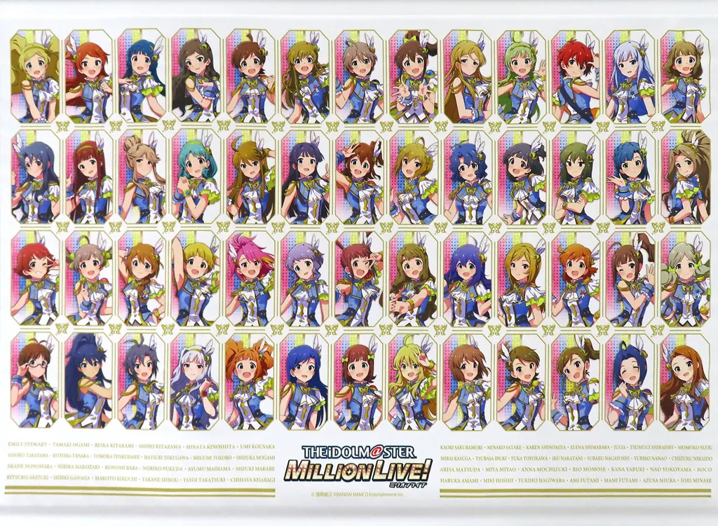 集合(ルミエール・パピヨンver.) A1タペストリー 「アイドルマスター ミリオンライブ!」