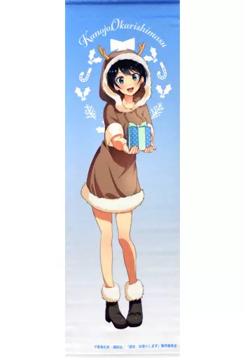 彼女、お借りします　更科瑠夏 B2タペストリー DMMスクラッチ A賞 駿河屋 -<中古>更科瑠夏 B2半裁タペストリー 「DMMスクラッチ! 彼女