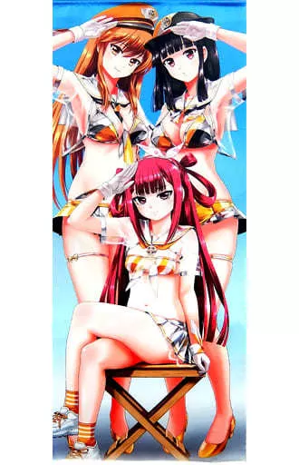 タペストリー(大型)　[単品] 集合 GOLI描きおろしタペストリー 「beatmania IIDX 23 copula ORIGINAL SOUNDTRACK VOL.2 プレミアム☆グッズセット(仮)」 同梱特典 駿河屋 -【アダルト】<中古>[破損品/単品] 集合 GOLI描きおろし