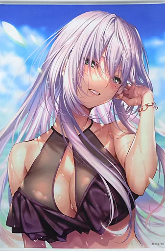 天笠綴 B1タペストリー 水着ver. 「はにかみ彼女 ピロ水×フロンティアワン(カフェアサン) はにかみカフェ」