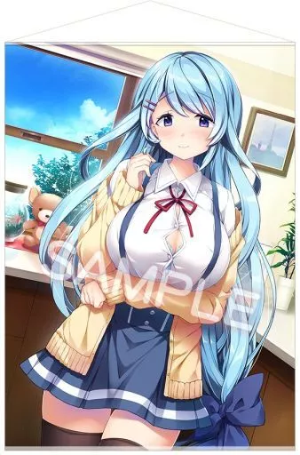 新海美羽 きびぃもか先生描き下ろしA1 「ダキカノ~抱きしめたくなる、いちゃラブ彼女~」_image