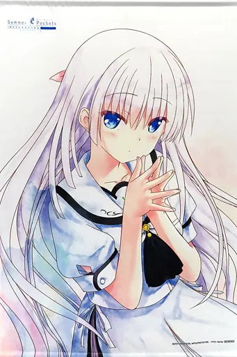 タペストリー　鳴瀬しろは B2タペストリー 「Switchソフト Summer Pockets REFLECTION BLUE」 アキバ☆ソフマップ購入特典